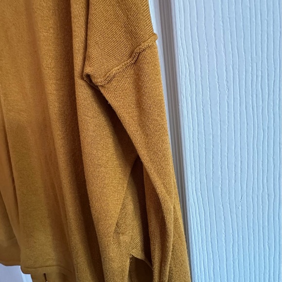 Mustard Yellow Long Sleeve Top - Picture 3 of 4